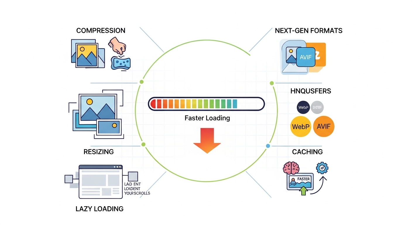 How to optimize images for faster website loading using compression tools