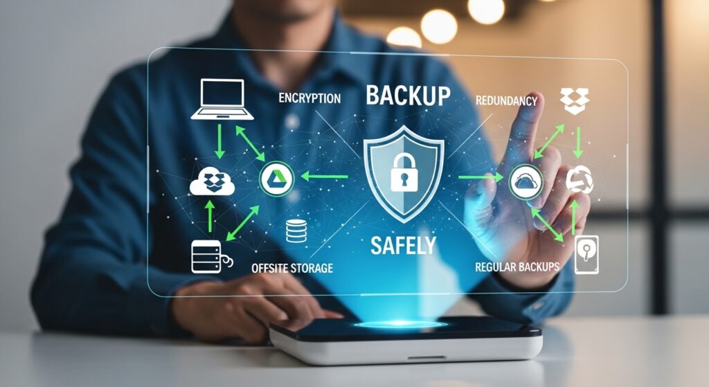 How to back up your important computer and smartphone data safely