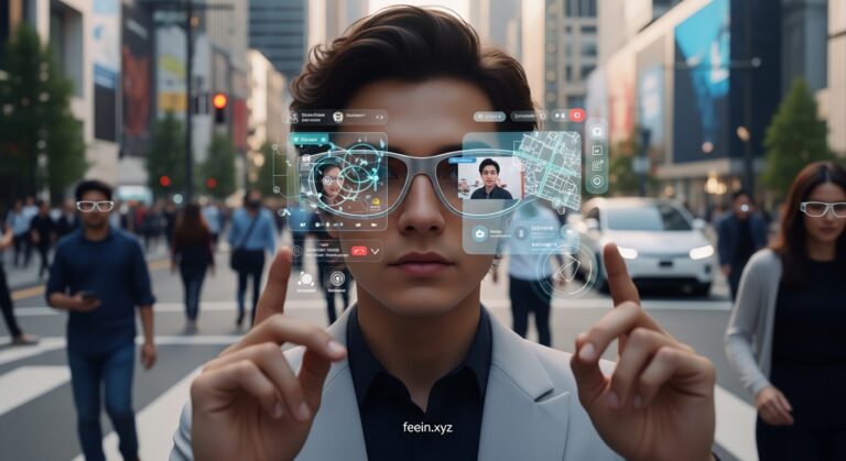 Smart Glasses 2.0 with augmented reality features for hands-free navigation and productivity